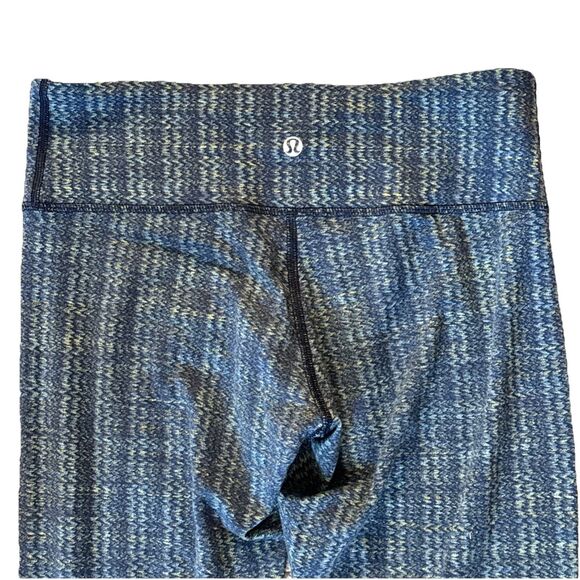 Lululemon Pants Wunder Under Legging Ziggy Wee Inkwell SZ Small 30” Inseam EUC - Picture 5 of 11